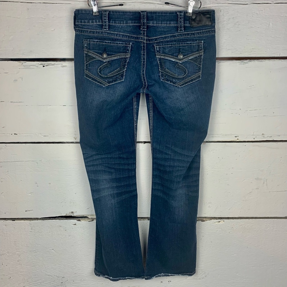 Silver Jeans 32x31 Women's Boot Cut Jeans - Dark Blue